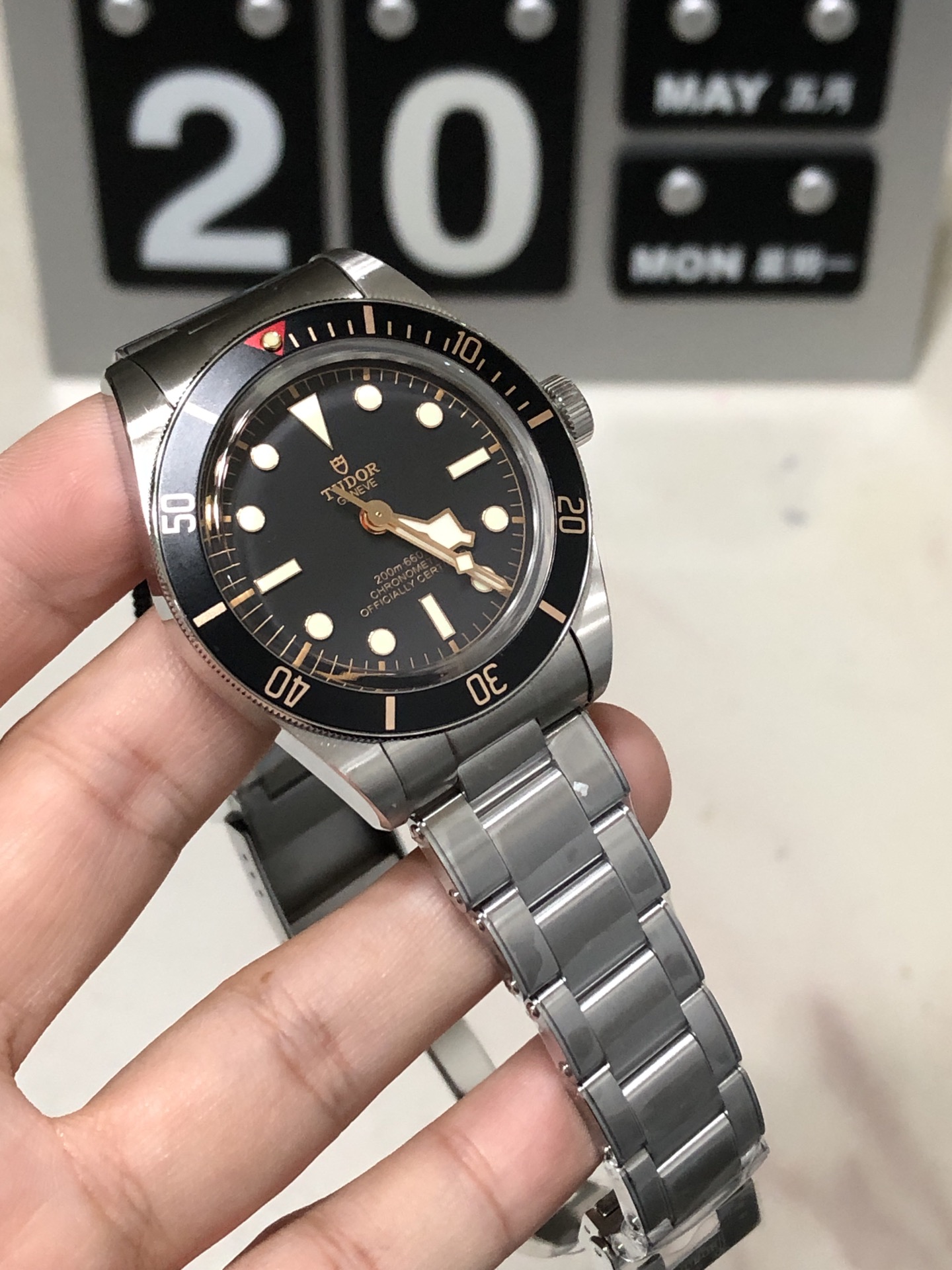 Replica Tudor Black Bay Ceramic M79210CNU-0007 Black mate
