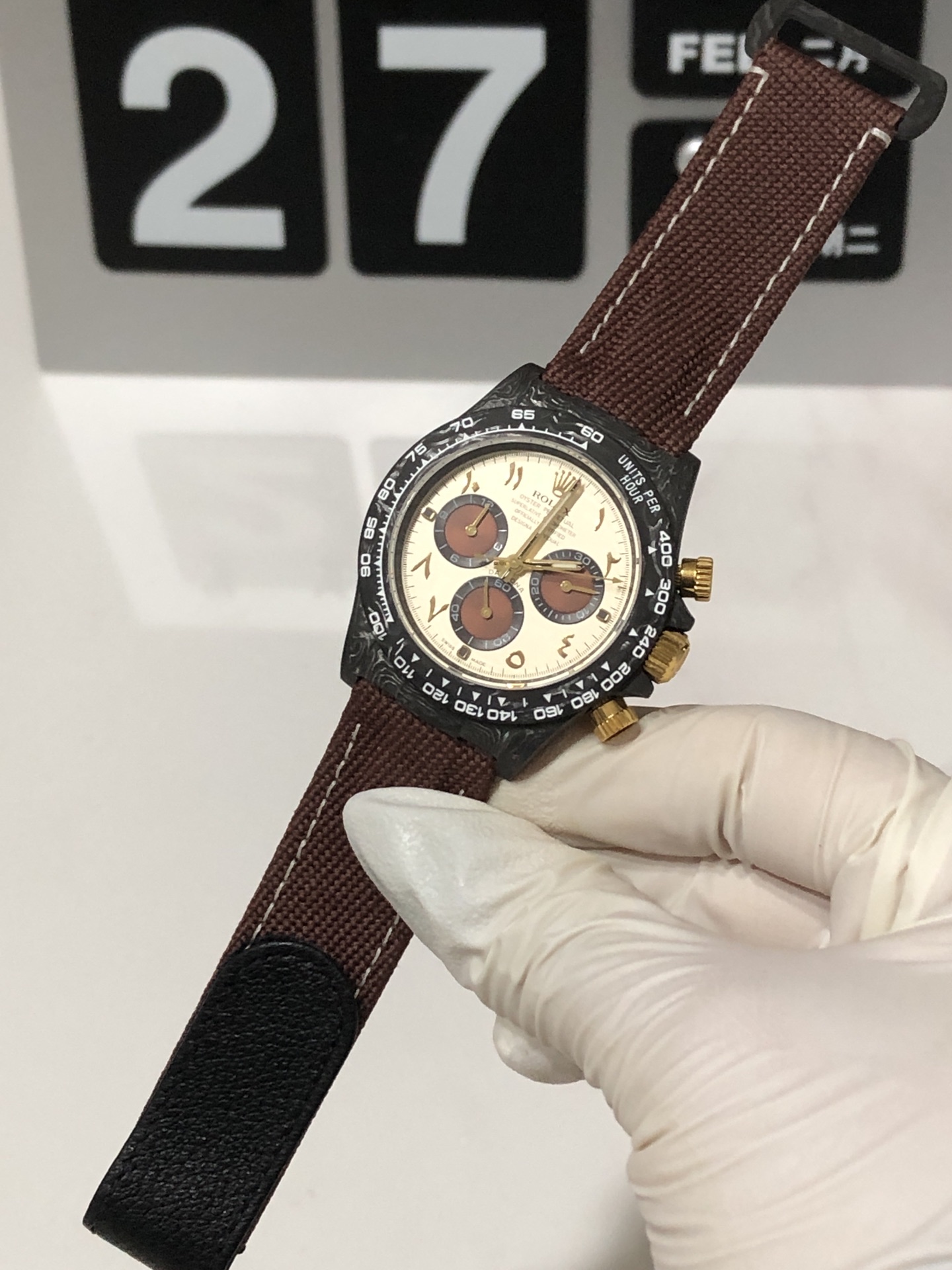 Replica Rolex DiW Daytona Desert Eagle Arabic