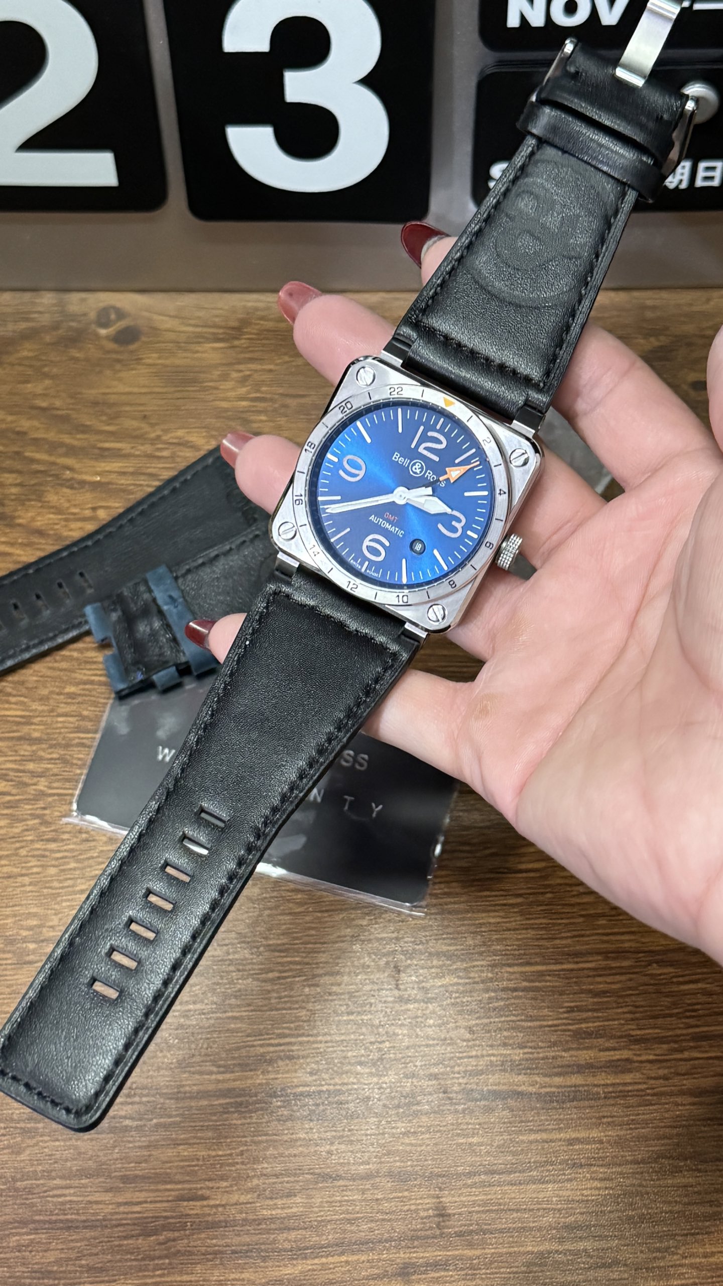 Replica Bell & Ross BR 03-93 GMT BR0393-BL-ST/SCA
