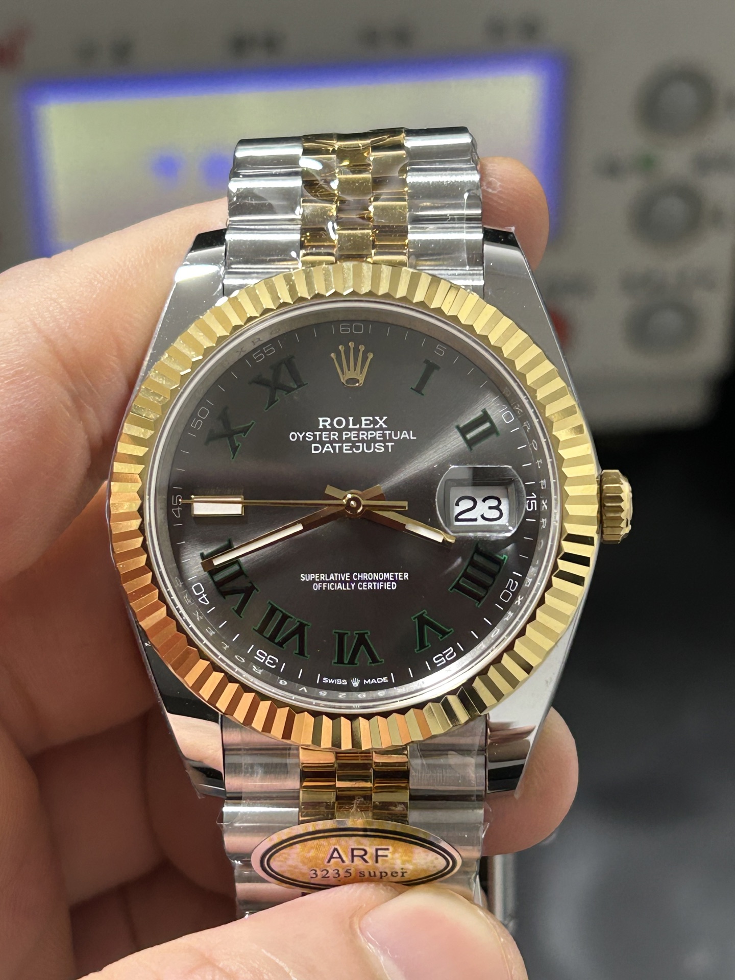 Replica Rolex Datejust 126333-0020 Wimbledon