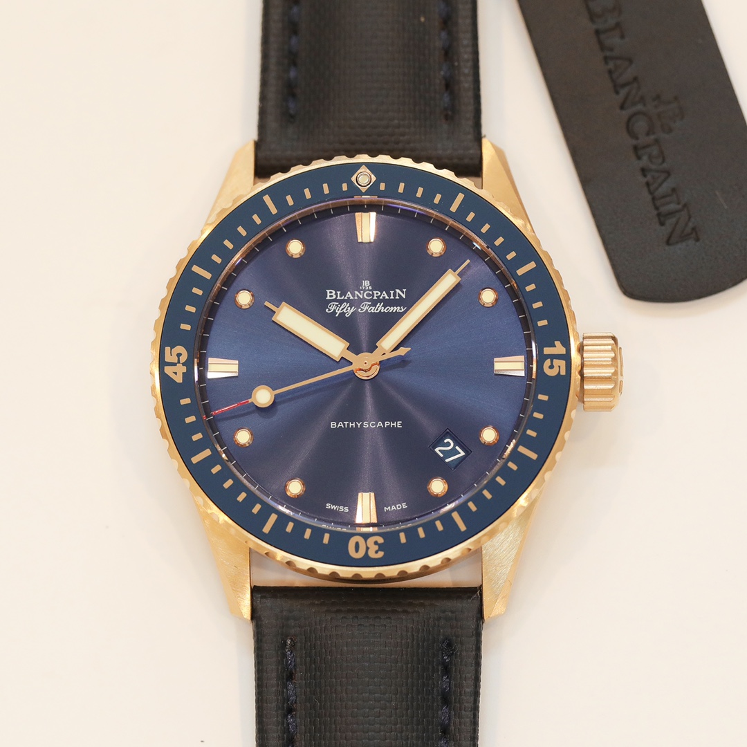 Replica Blancpain Fifty Fathoms Bathyscaphe 5000-0130-B52A