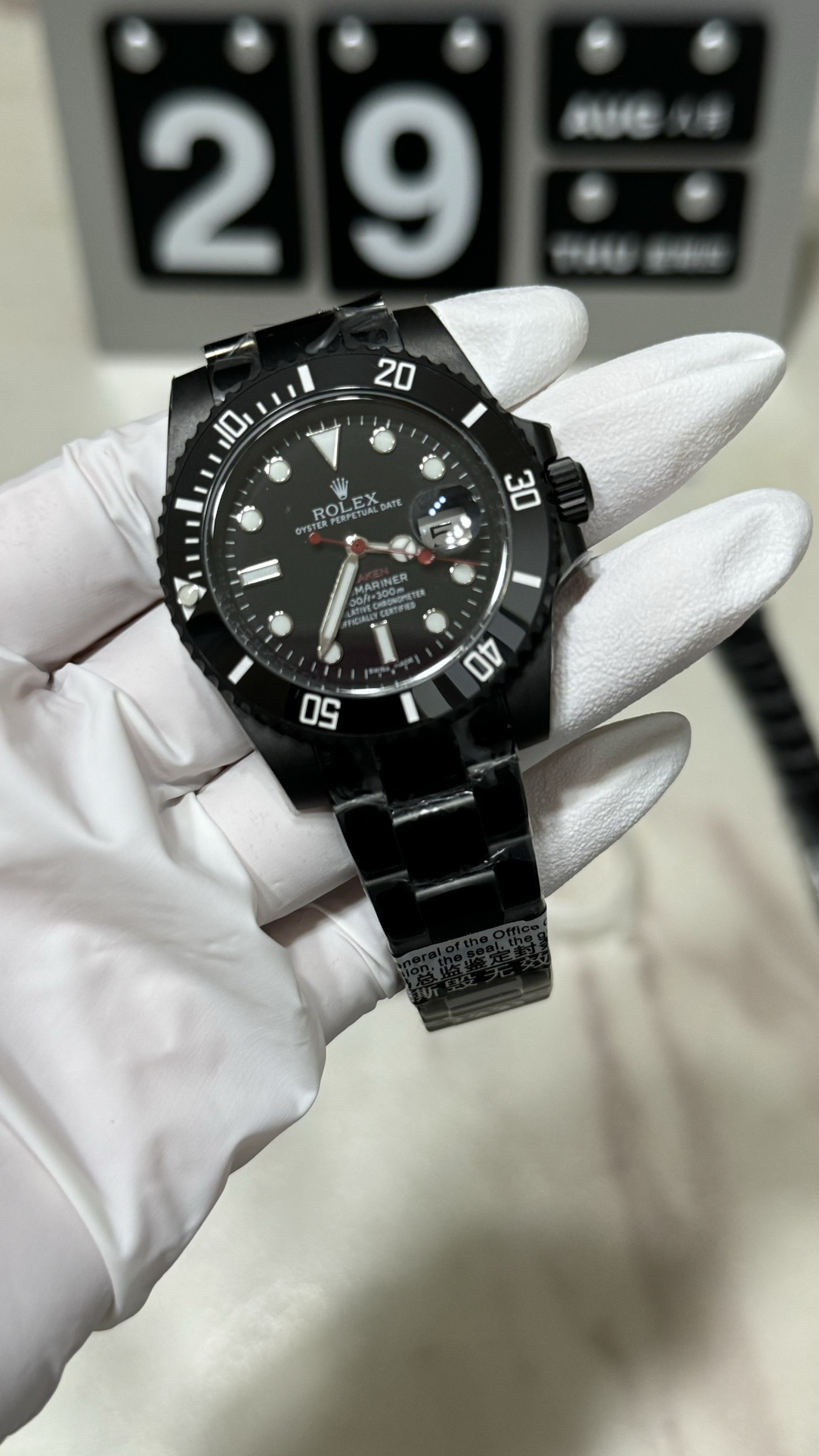Replica Rolex Submariner Blaken 116610